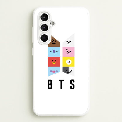 BT21 K-Pop Band Logo  - BTS Phone Case for Galaxy A14
