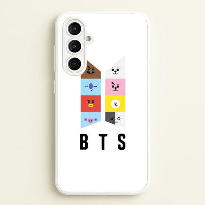 BT21 K-Pop Band Logo  - BTS Phone Case for Galaxy A16