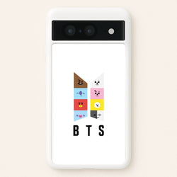 BT21 K-Pop Band Logo  - BTS Phone Case for Google Pixel 8