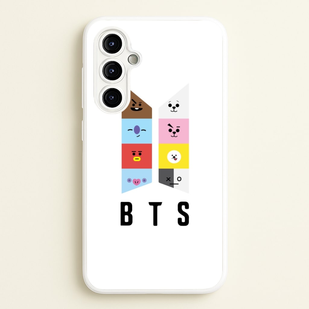 BT21 K-Pop Band Logo  - BTS Phone Case for Galaxy A54