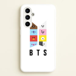 BT21 K-Pop Band Logo  - BTS Phone Case for Galaxy A54
