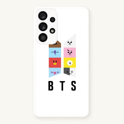 BT21 K-Pop Band Logo  - BTS Phone Case for Galaxy A33