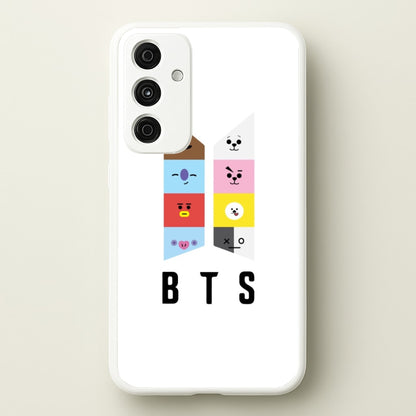 BT21 K-Pop Band Logo  - BTS Phone Case for Galaxy A55