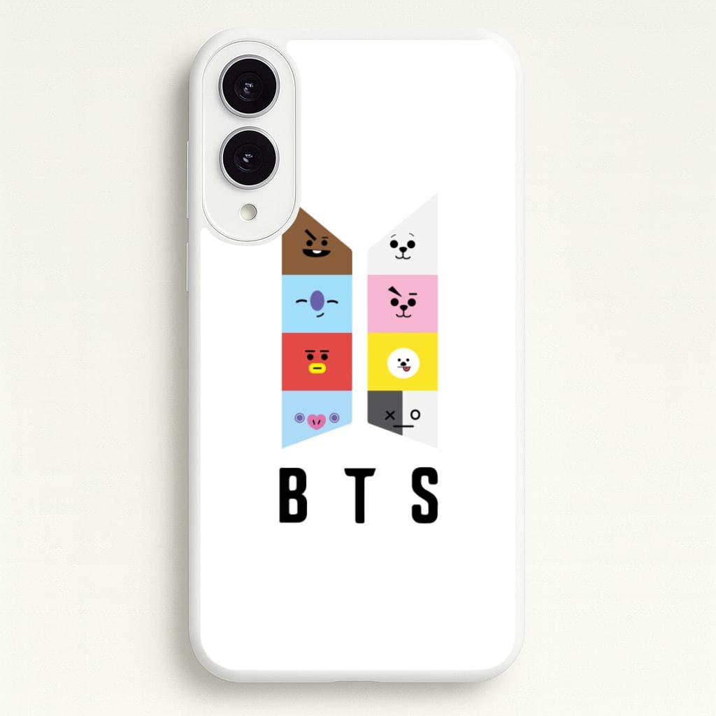 BT21 K-Pop Band Logo  - BTS Phone Case for Galaxy S25 Edge