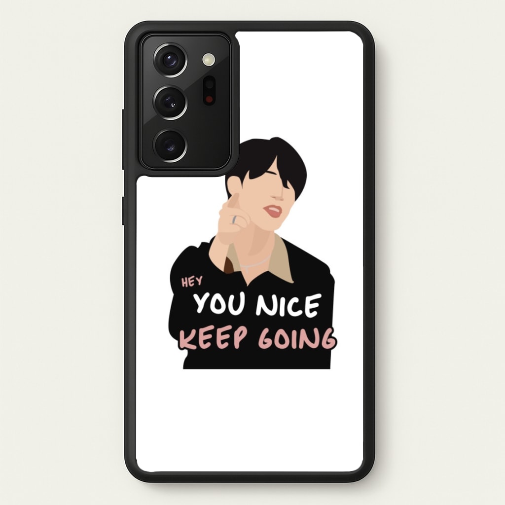 You Nice Keep Going - K Pop  - BTS Phone Case for Galaxy Note 20 Ultra
