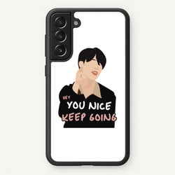You Nice Keep Going - K Pop  - BTS Phone Case for Galaxy S21FE