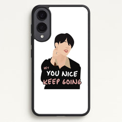 You Nice Keep Going - K Pop  - BTS Phone Case for Galaxy S25 Edge