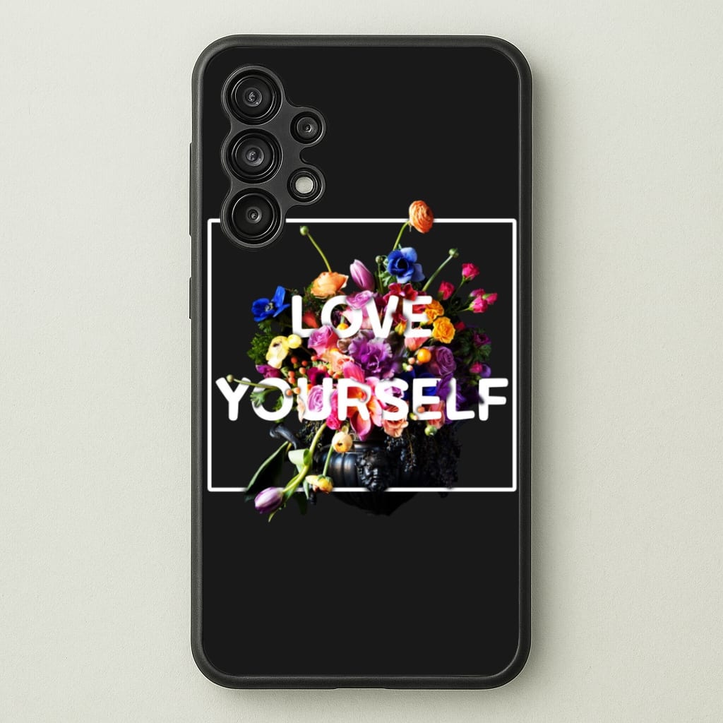 Floral Love Yourself - K Pop  - BTS Phone Case for Galaxy A13