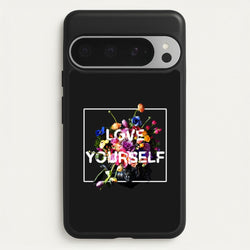 Floral Love Yourself - K Pop  - BTS Phone Case for Google Pixel 9 Pro XL