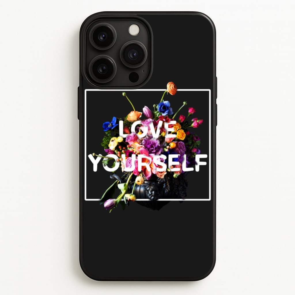 Floral Love Yourself - K Pop  - BTS Phone Case for iPhone 13 Pro Max
