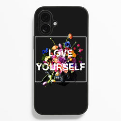 Floral Love Yourself - K Pop  - BTS Phone Case for iPhone 16 Plus