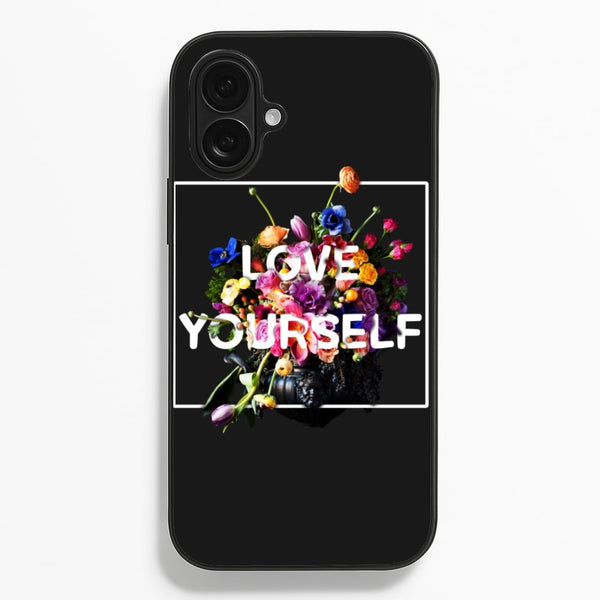Floral Love Yourself - K Pop  - BTS Phone Case for iPhone 16 Plus