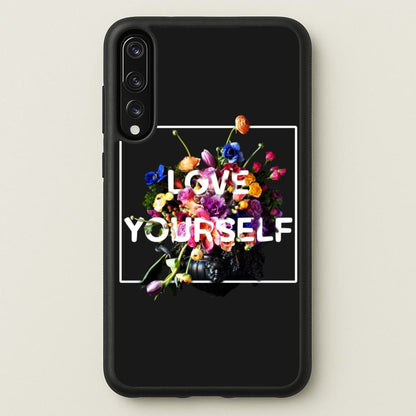 Floral Love Yourself - K Pop  - BTS Phone Case for Huawei P20 Pro
