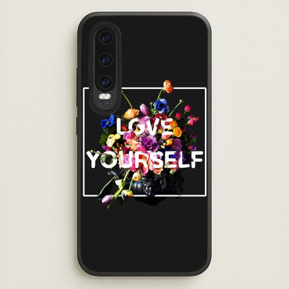 Floral Love Yourself - K Pop  - BTS Phone Case for Huawei P30