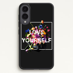 Floral Love Yourself - K Pop  - BTS Phone Case for Galaxy S25 Edge