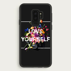 Floral Love Yourself - K Pop  - BTS Phone Case for Galaxy S9 Plus