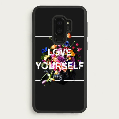 Floral Love Yourself - K Pop  - BTS Phone Case for Galaxy S9 Plus