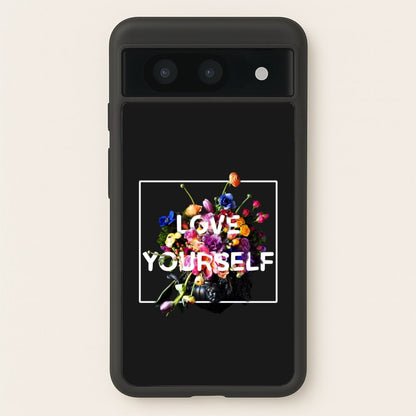 Floral Love Yourself - K Pop  - BTS Phone Case for Google Pixel 8a