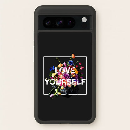 Floral Love Yourself - K Pop  - BTS Phone Case for Google Pixel 8 Pro