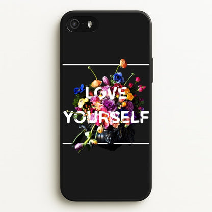 Floral Love Yourself - K Pop  - BTS Phone Case for iPhone 5 / 5s / SE 2016