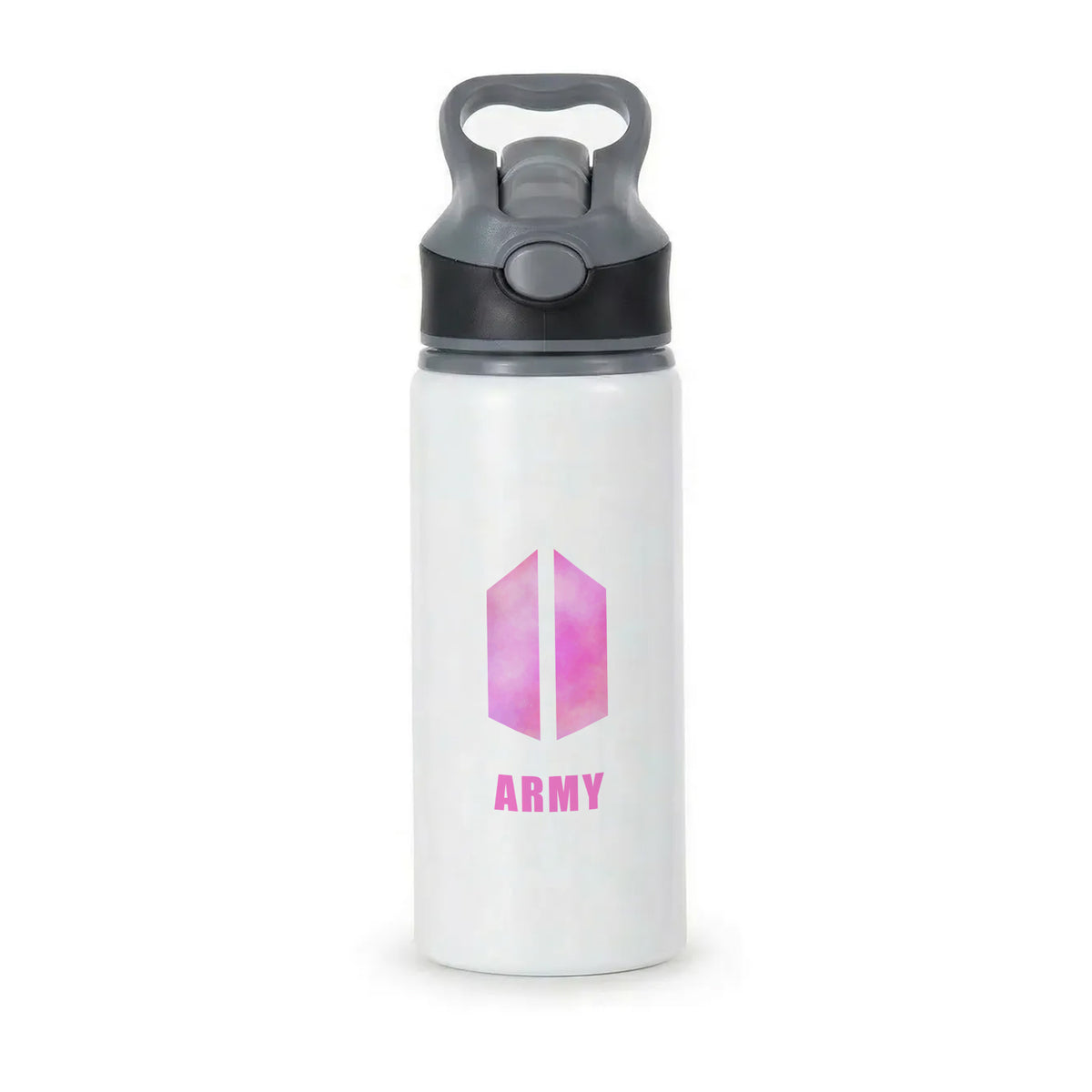 BTS Army Pink - K Pop Active Water Bottle