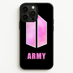 BTS Army Pink - K Pop  - BTS Phone Case for iPhone 13 Pro Max