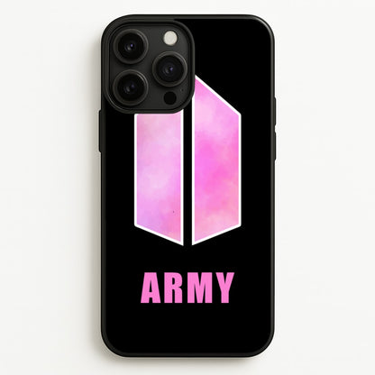 BTS Army Pink - K Pop  - BTS Phone Case for iPhone 13 Pro Max