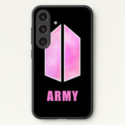 BTS Army Pink - K Pop  - BTS Phone Case for Galaxy S24 Plus