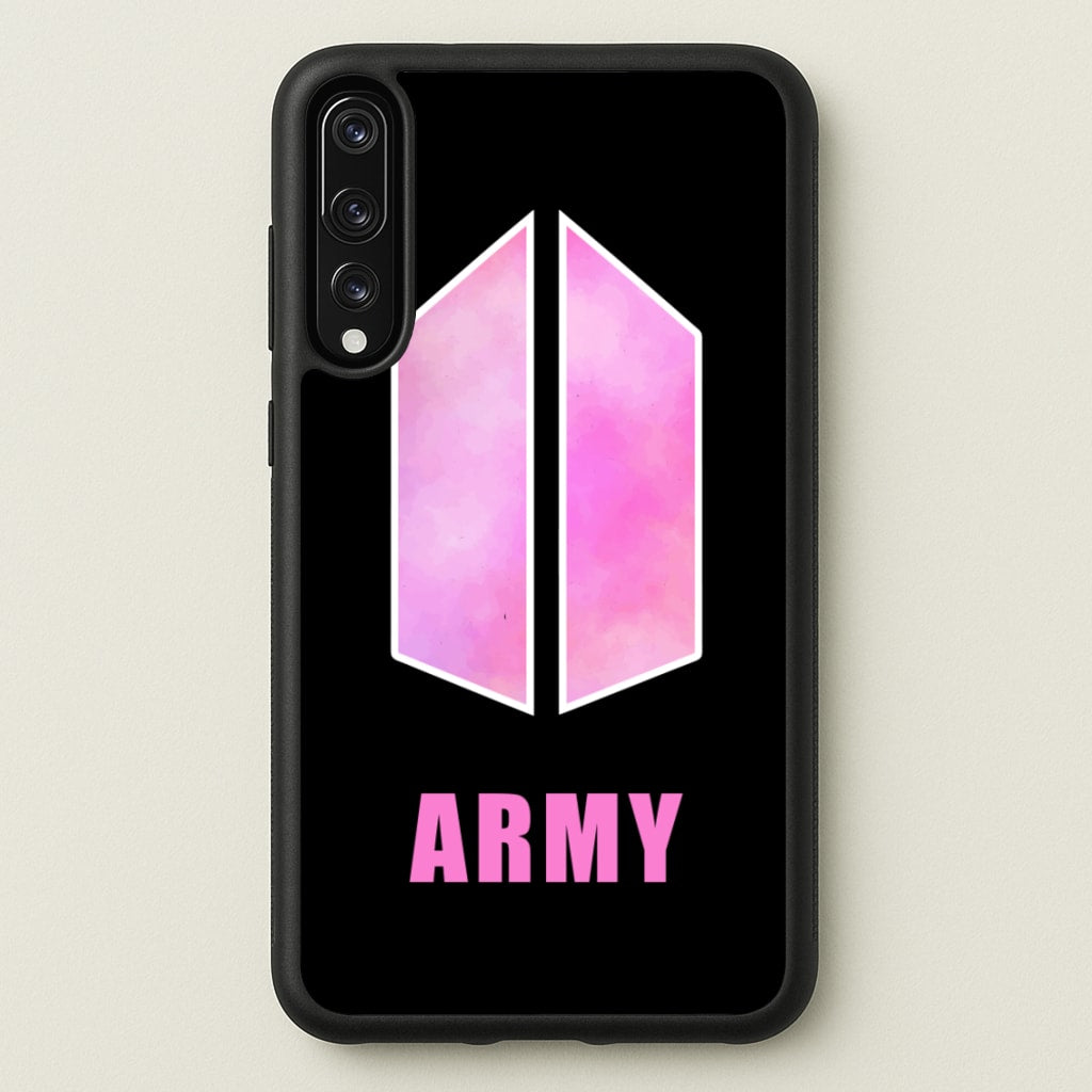 BTS Army Pink - K Pop  - BTS Phone Case for Huawei P20 Pro