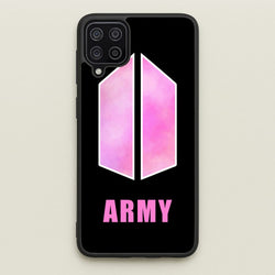 BTS Army Pink - K Pop  - BTS Phone Case for Galaxy A12