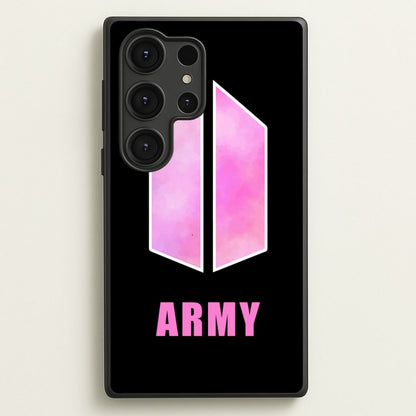 BTS Army Pink - K Pop  - BTS Phone Case for Galaxy S25 Ultra