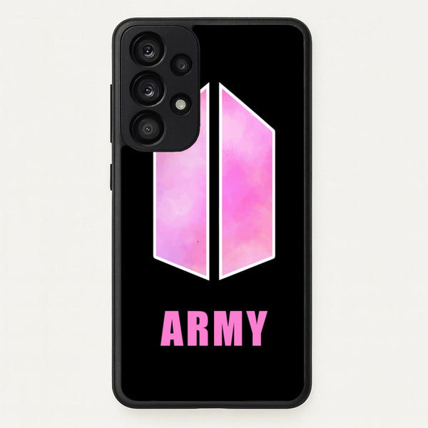 BTS Army Pink - K Pop  - BTS Phone Case for Galaxy A33