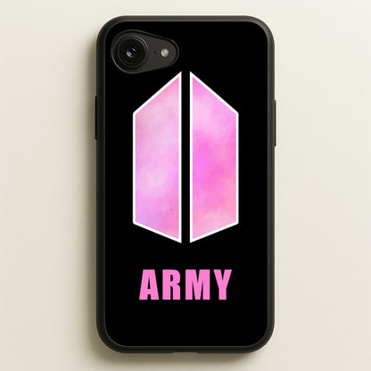 BTS Army Pink - K Pop  - BTS Phone Case for iPhone 16e
