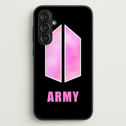 BTS Army Pink - K Pop  - BTS Phone Case for Galaxy S23FE
