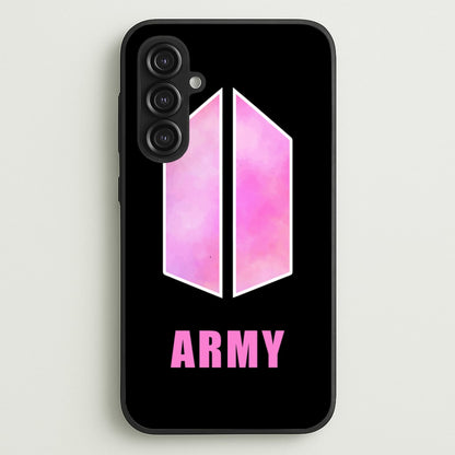 BTS Army Pink - K Pop  - BTS Phone Case for Galaxy S23FE