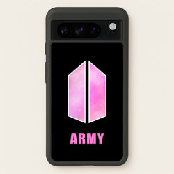 BTS Army Pink - K Pop  - BTS Phone Case for Google Pixel 8 Pro