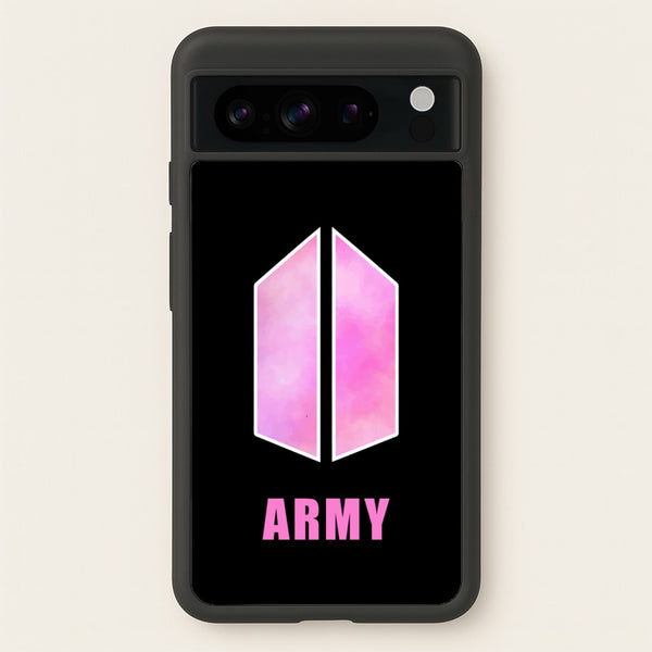 BTS Army Pink - K Pop  - BTS Phone Case for Google Pixel 8 Pro