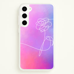 BTS Flower Pattern - K Pop  - BTS Phone Case for Galaxy S23
