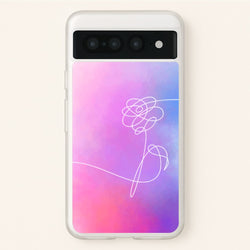 BTS Flower Pattern - K Pop  - BTS Phone Case for Google Pixel 7 Pro