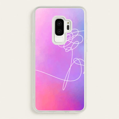 BTS Flower Pattern - K Pop  - BTS Phone Case for Galaxy S9 Plus
