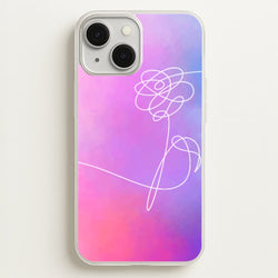 BTS Flower Pattern - K Pop  - BTS Phone Case for iPhone 13 Mini