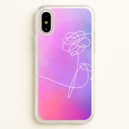 BTS Flower Pattern - K Pop  - BTS Phone Case for iPhone X / XS