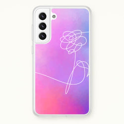BTS Flower Pattern - K Pop  - BTS Phone Case for Galaxy S21 Plus