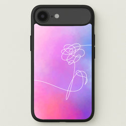 BTS Flower Pattern - K Pop Phone Case for iPhone 17 Air