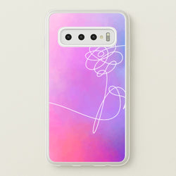 BTS Flower Pattern - K Pop  - BTS Phone Case for Galaxy S10 Plus