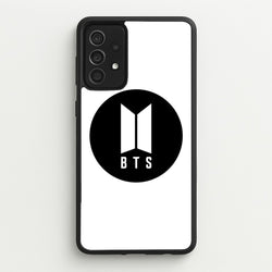 BTS logo Black - K Pop  - BTS Phone Case for Galaxy A52 / A52s
