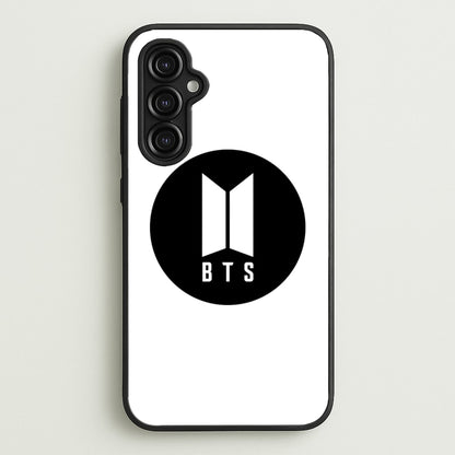 BTS logo Black - K Pop  - BTS Phone Case for Galaxy A14
