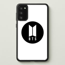 BTS logo Black - K Pop  - BTS Phone Case for Galaxy S20FE