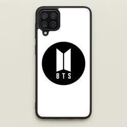 BTS logo Black - K Pop  - BTS Phone Case for Galaxy A12