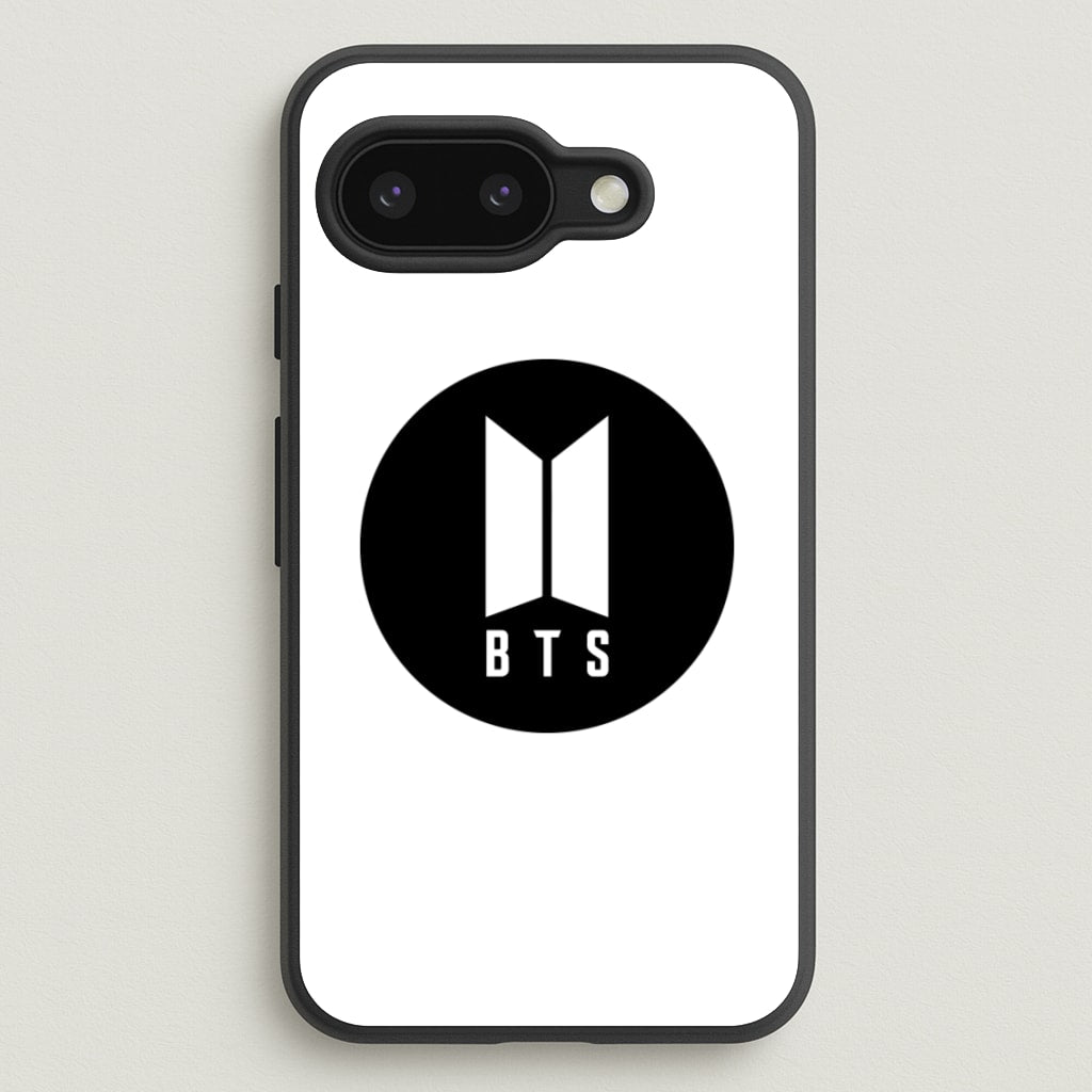 BTS logo Black - K Pop  - BTS Phone Case for Google Pixel 9a